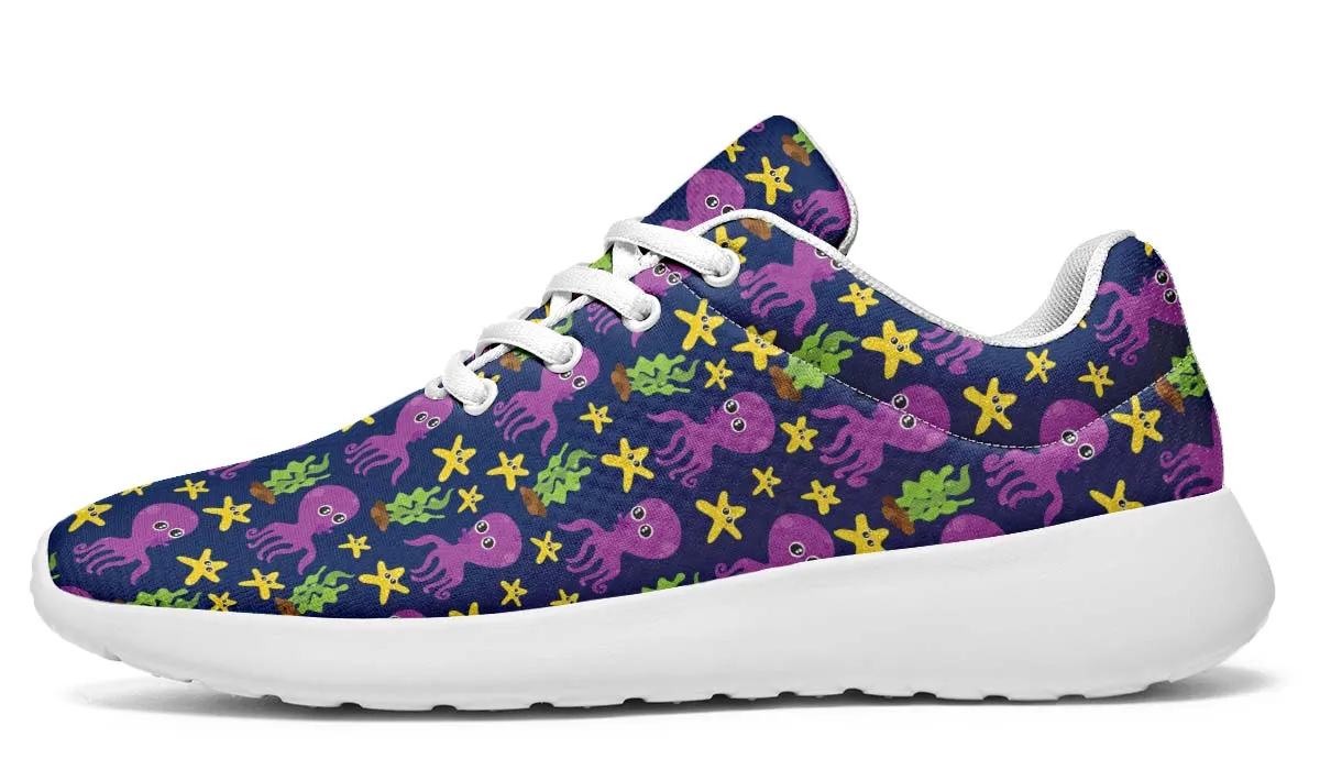 Octopus Print Sneakers