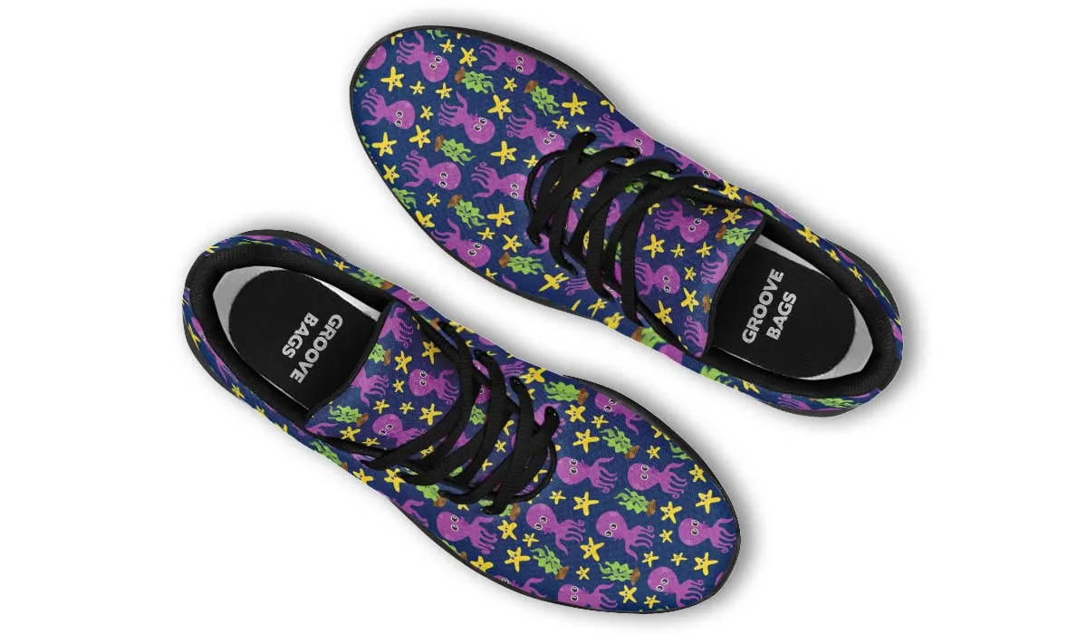 Octopus Print Sneakers