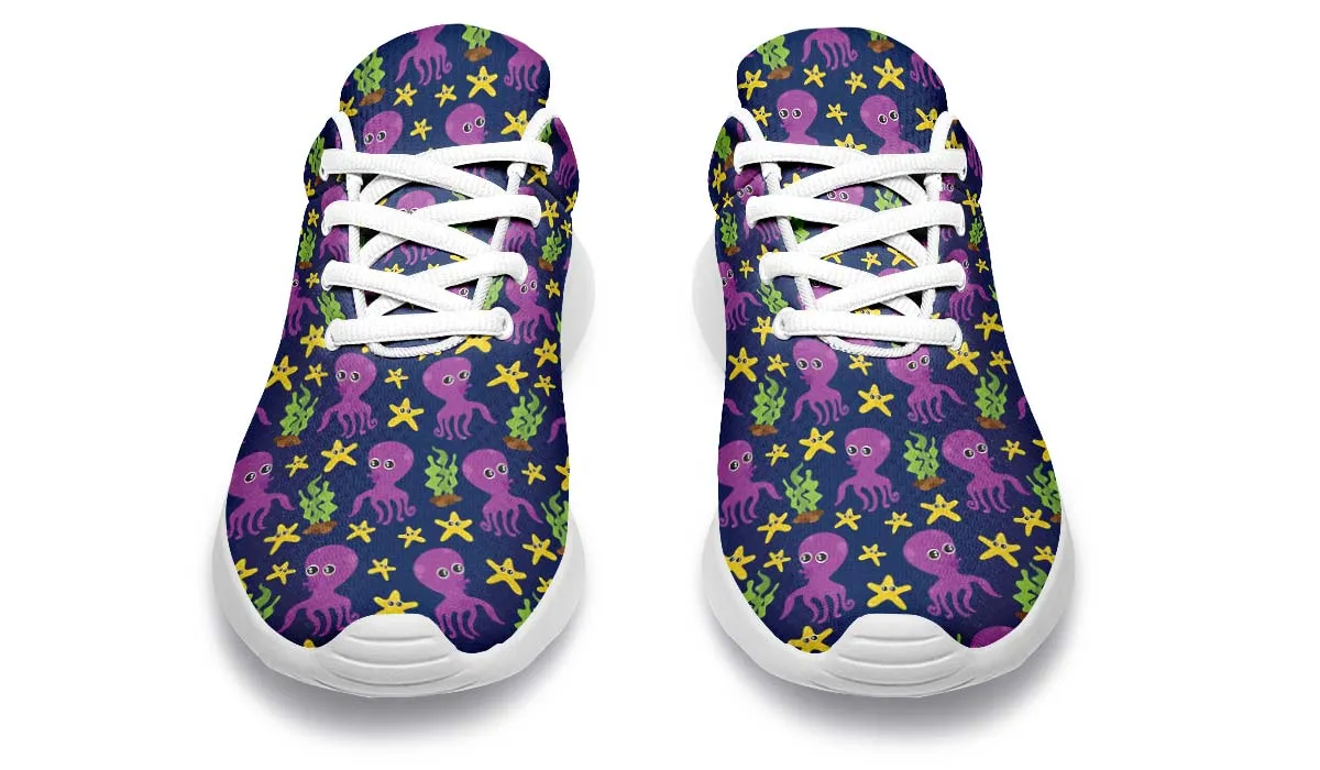 Octopus Print Sneakers