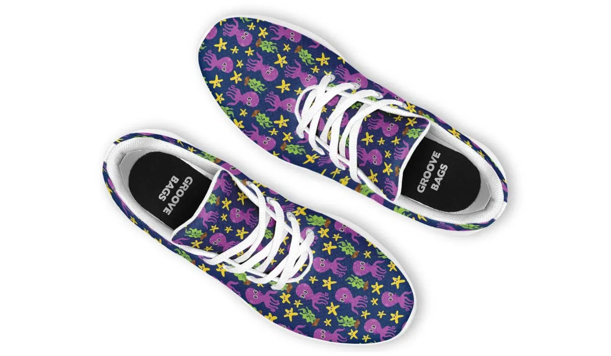 Octopus Print Sneakers