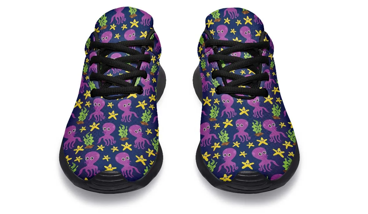 Octopus Print Sneakers