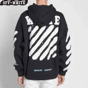 Off-White | Unisex Street Style Long Sleeve Cotton Oversized Logo