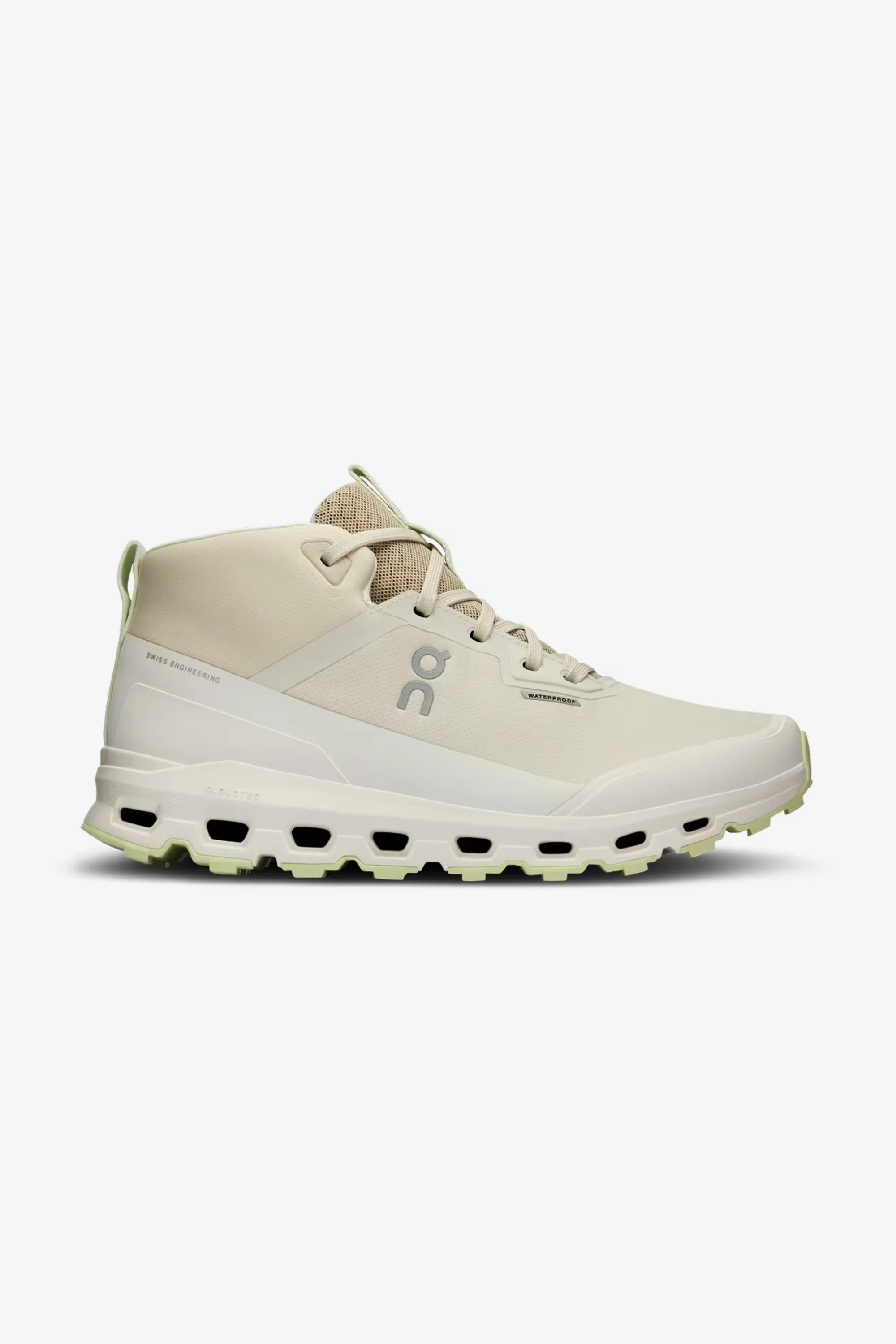 ON Women's Cloudroam Waterproof in Ice/Limelight