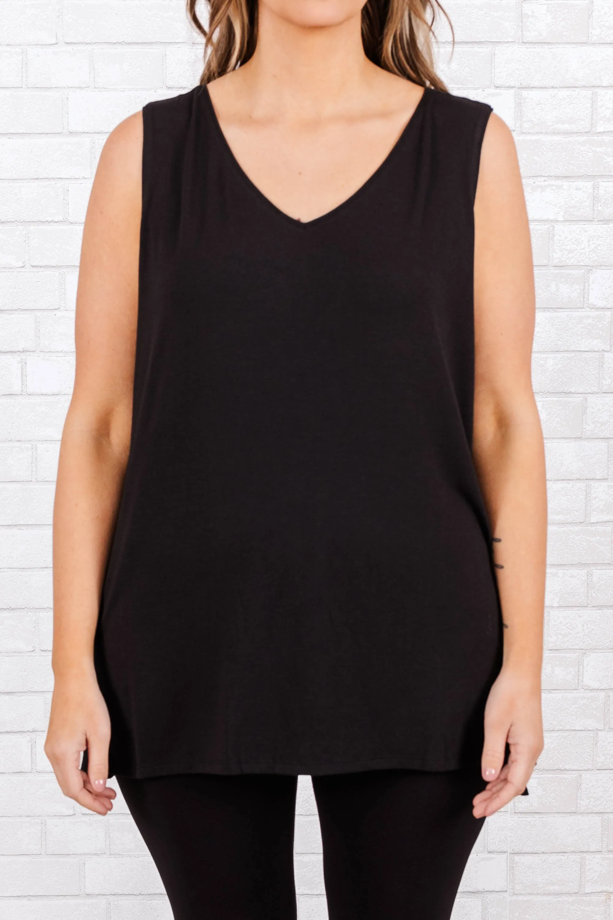 Open Arms Tank - Black