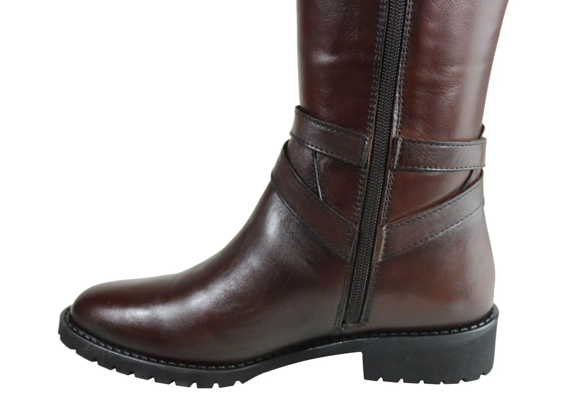 Orizonte Hobart Womens Comfortable European Leather Knee High Boots