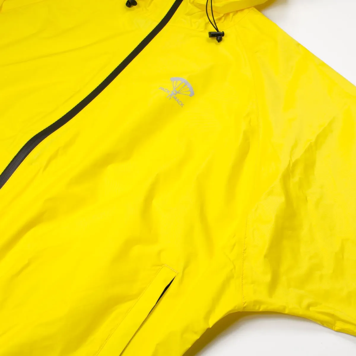 Packmack Parachute Rain Jacket - Yellow Cab