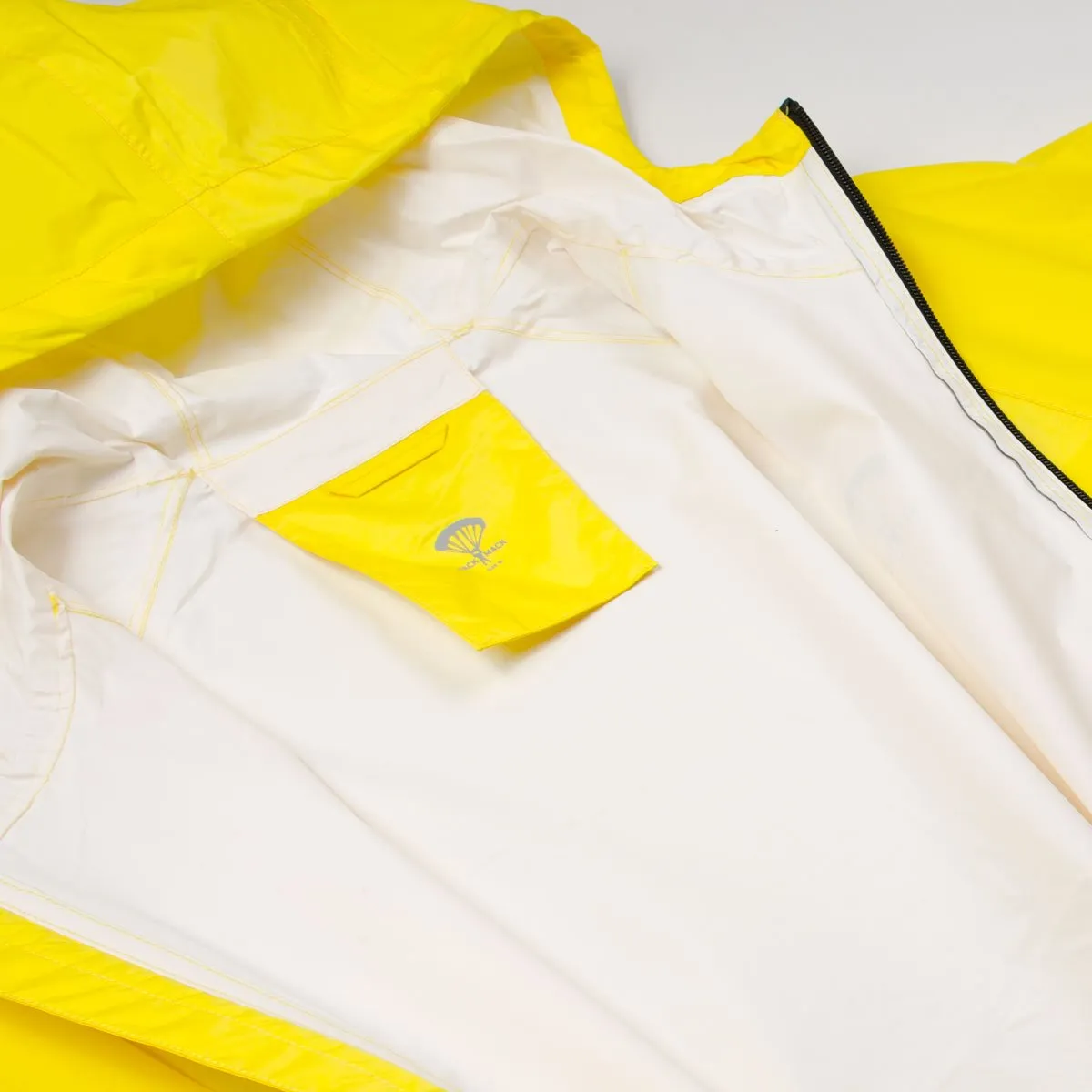 Packmack Parachute Rain Jacket - Yellow Cab