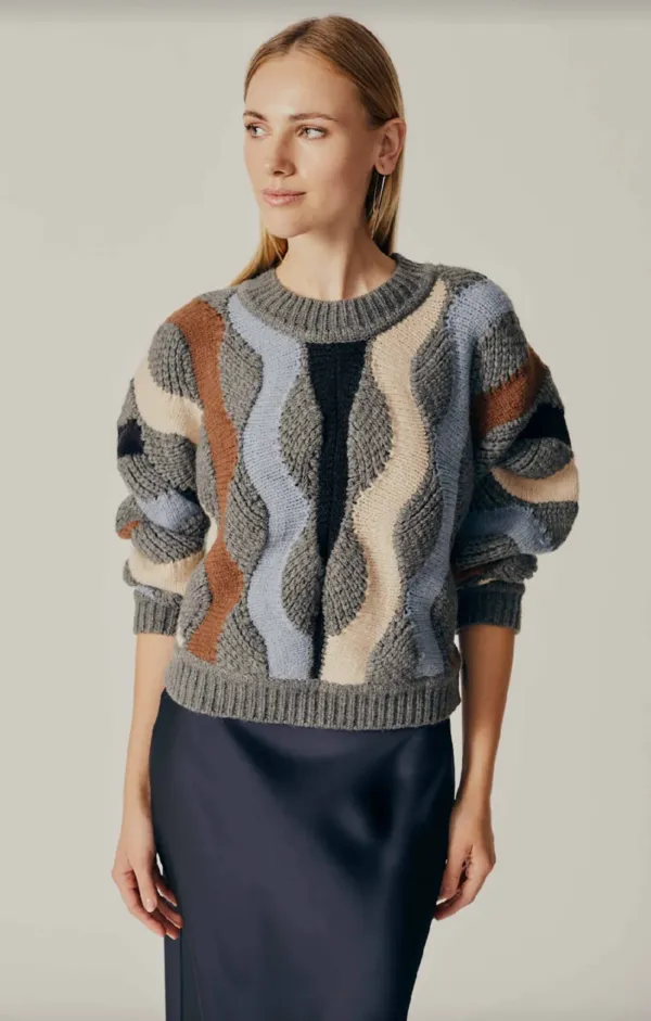 Pieris Sweater - Grey Melange