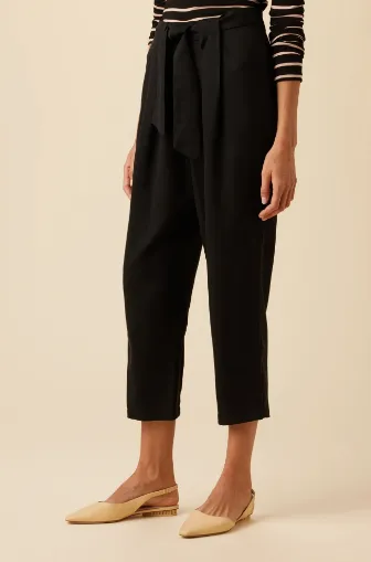 Pleated Tencel Pants