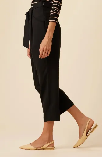 Pleated Tencel Pants