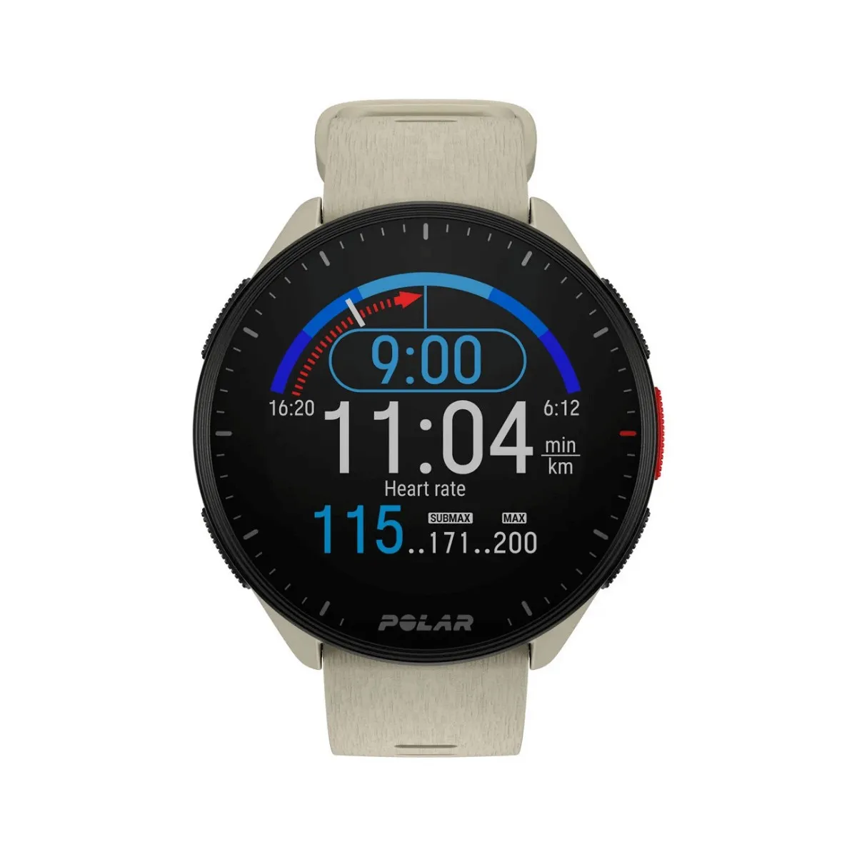 Polar Pacer White - Watch for Fitness