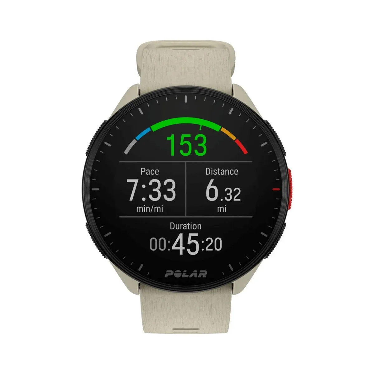 Polar Pacer White - Watch for Fitness