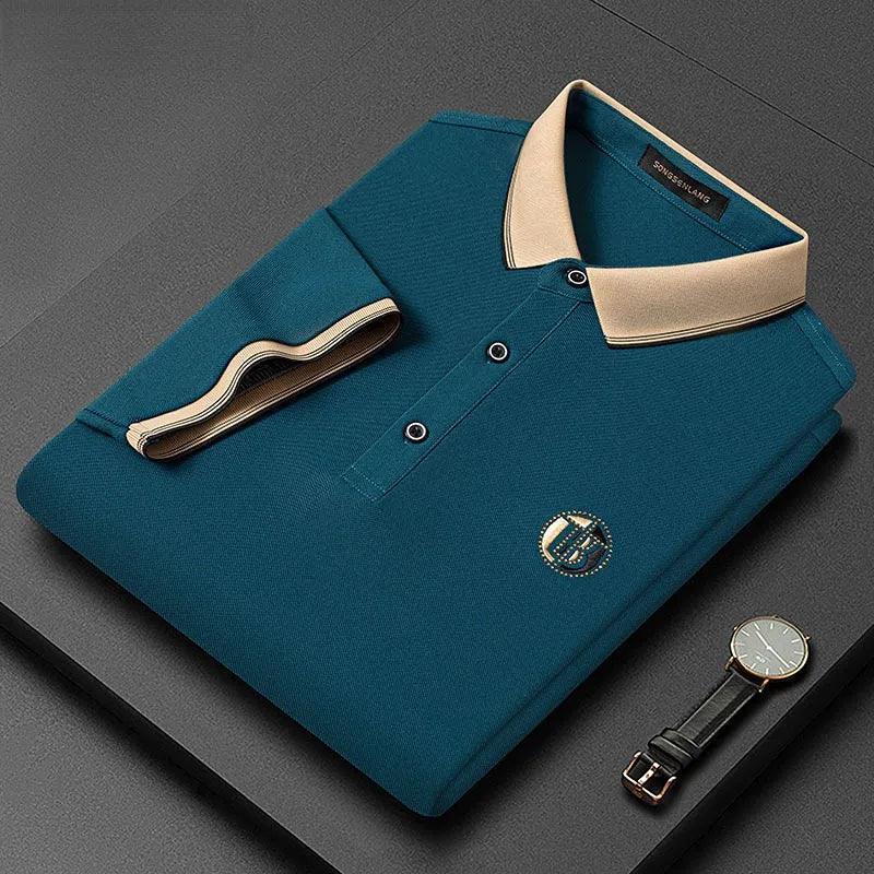 Polo Shirt with Embroidered Logo