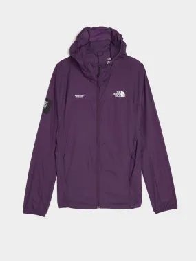 Project U Soukuu Trail Run Packable Wind Jacket, Purple.