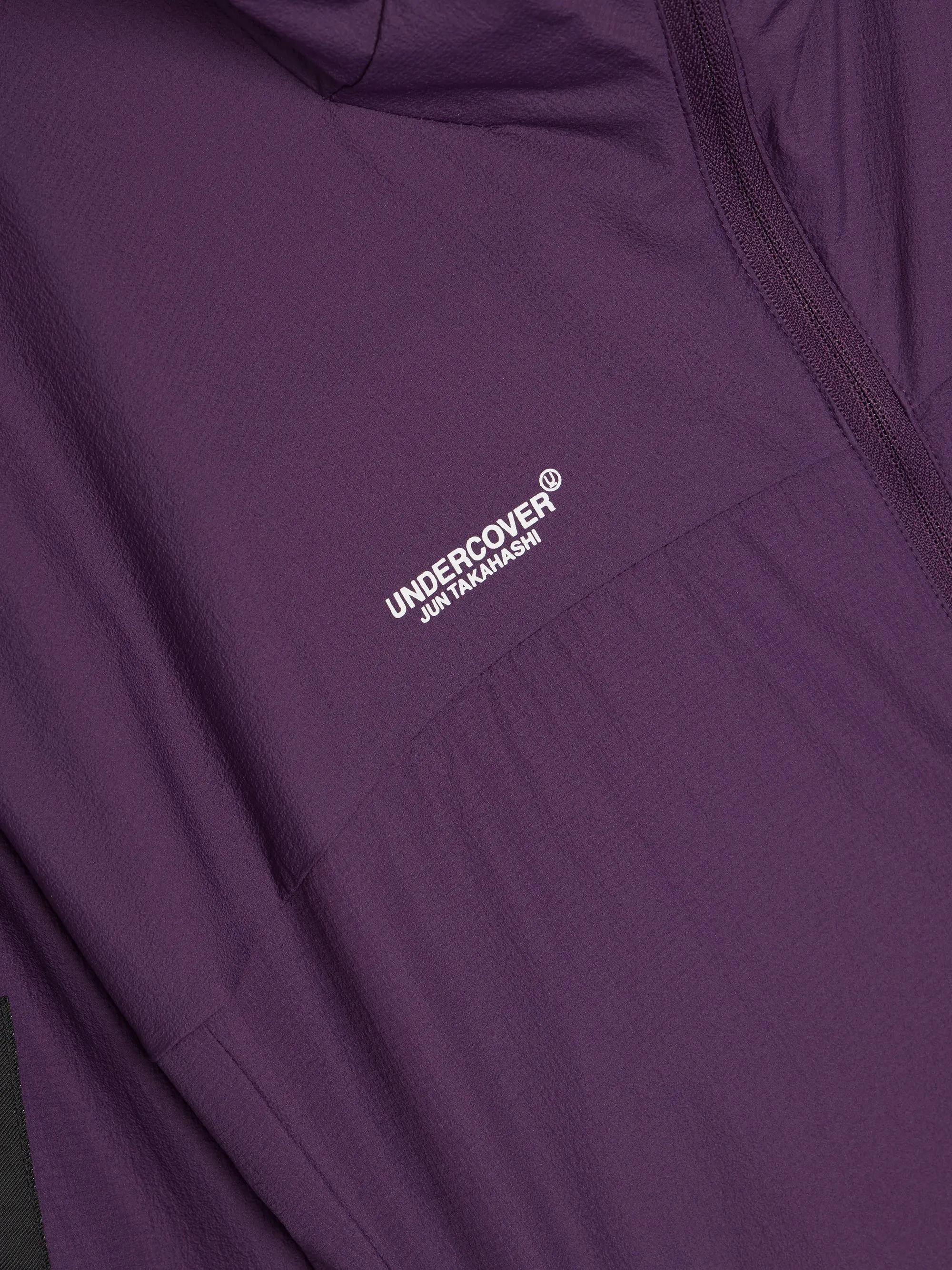 Project U Soukuu Trail Run Packable Wind Jacket, Purple.