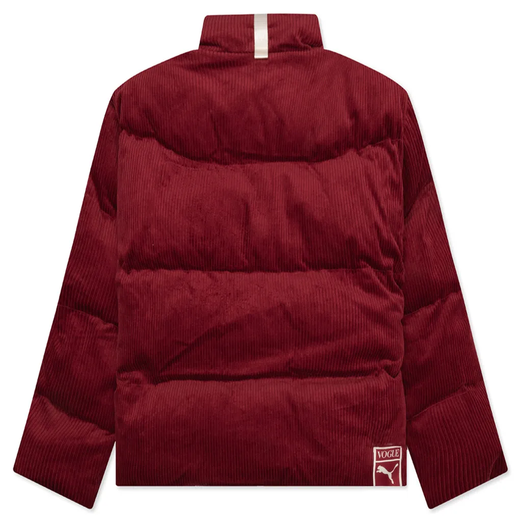 Puma Vogue Women's Oversized Puffer Jacket - Intense Red