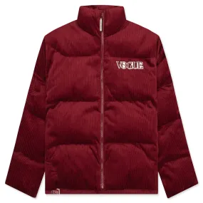 Puma Vogue Women's Oversized Puffer Jacket - Intense Red