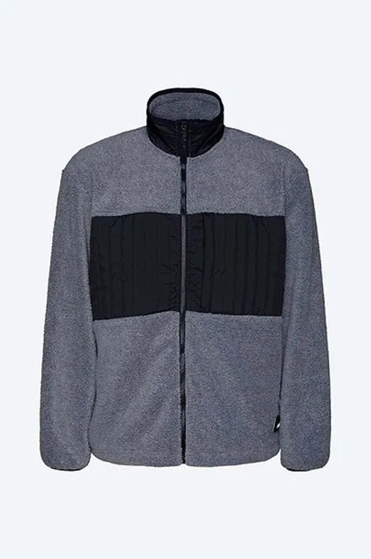 Rains jacket Fleece Jacket gray color