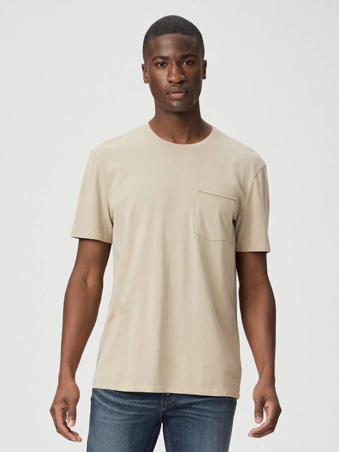 Ramirez Mocha Cream Pocket Tee