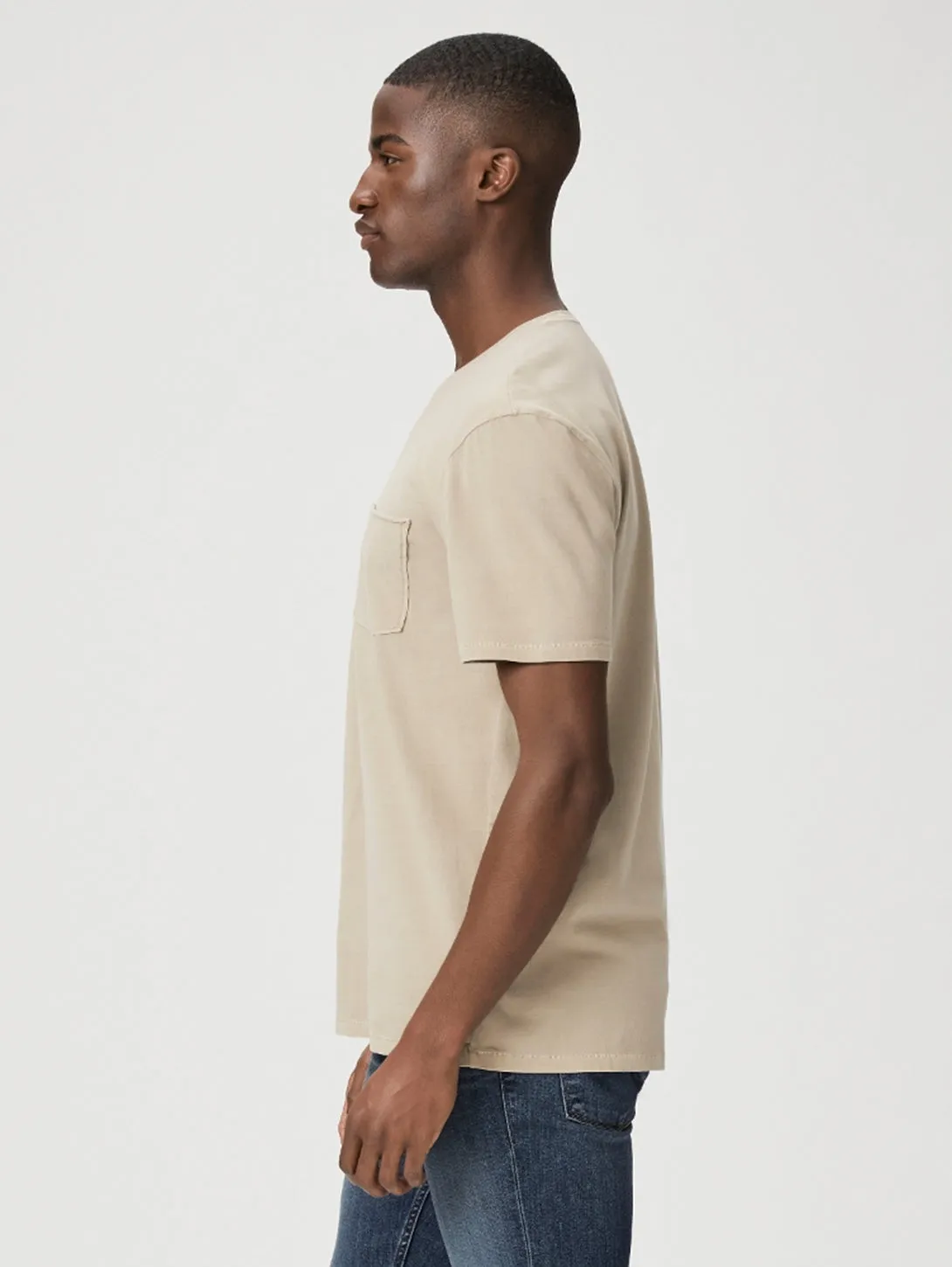 Ramirez Mocha Cream Pocket Tee