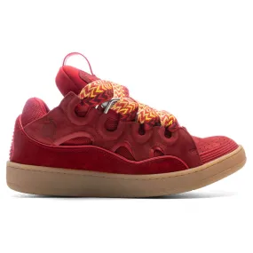 Red Poppy Curb Sneakers