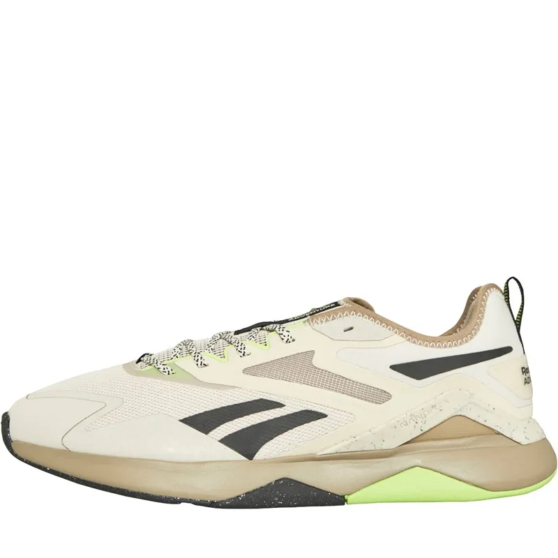 Reebok Mens Nanoflex Adventure TR 2 Training Shoes Stucco/Boulder Beige/Core Black