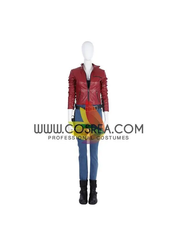 Remake Claire Cosplay Costume - Resident Evil 2