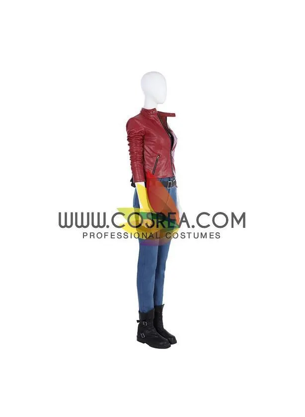 Remake Claire Cosplay Costume - Resident Evil 2