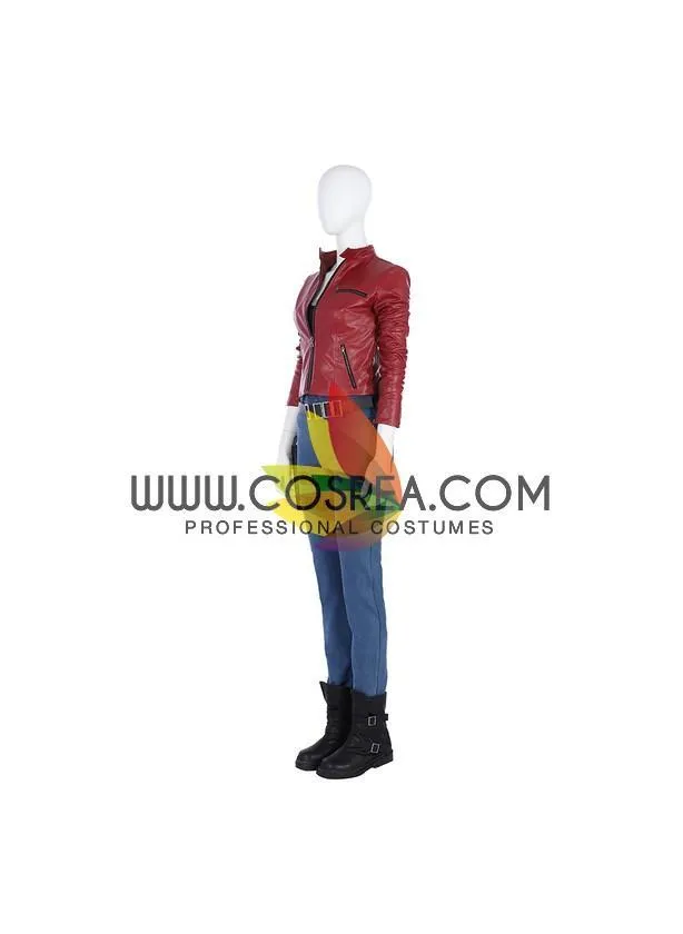 Remake Claire Cosplay Costume - Resident Evil 2