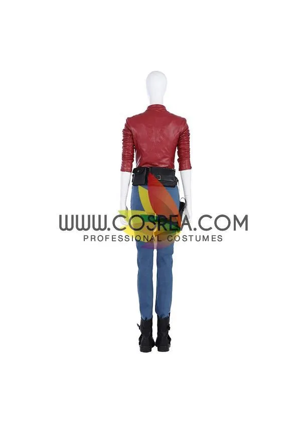 Remake Claire Cosplay Costume - Resident Evil 2