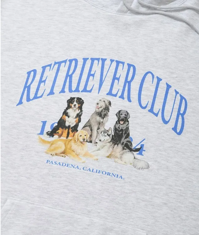 Retriever Club | Unisex Street Style Oversized Hoodies with Long Sleeves