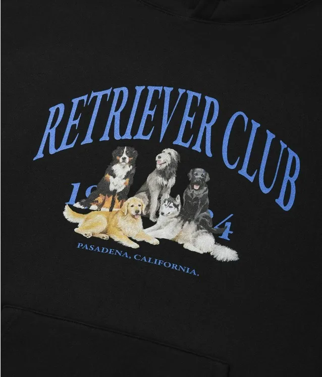 Retriever Club | Unisex Street Style Oversized Hoodies with Long Sleeves