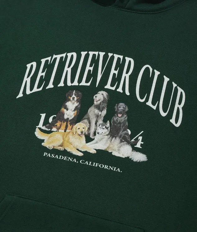 Retriever Club | Unisex Street Style Oversized Hoodies with Long Sleeves