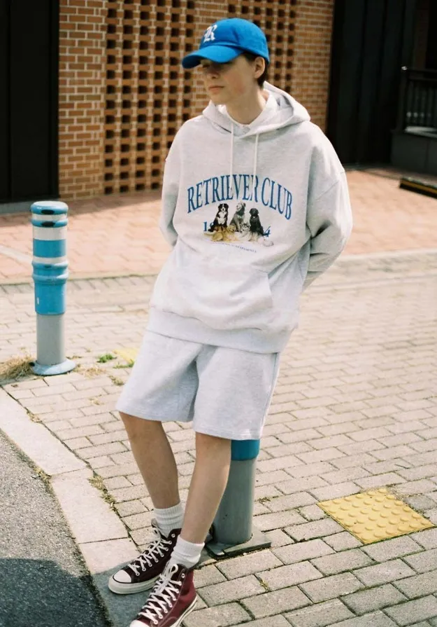 Retriever Club | Unisex Street Style Oversized Hoodies with Long Sleeves