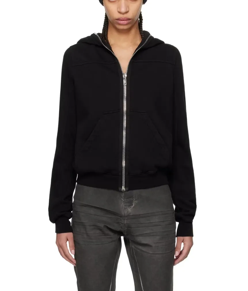 RICK OWENS | Plain Cotton Hoodies - Street Style Long Sleeves