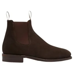 R.M Williams Craftsman Suede Mens Boots | Chocolate - B543S.08FHCP07