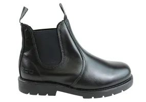 Roc Jumbuk Senior Older Boys/Mens Pull On Leather Boots