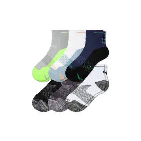 Running Quarter Socks for Men - Pack of 6