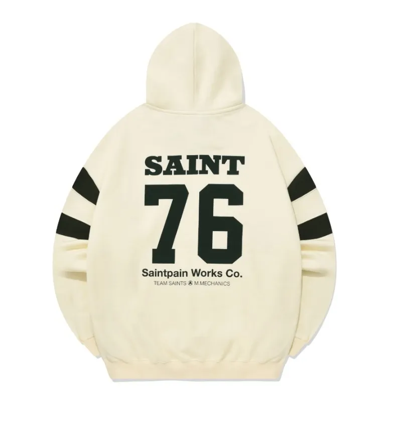 SAINTPAIN Street Style Logo Hoodies Sweatshirts Unisex