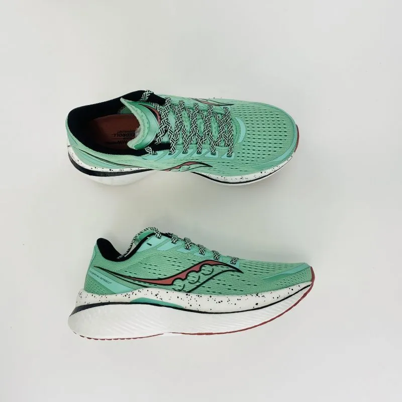 Saucony Endorphin Speed 3 - Second Hand Running shoes - Women's - Green - 39 | Hardloop