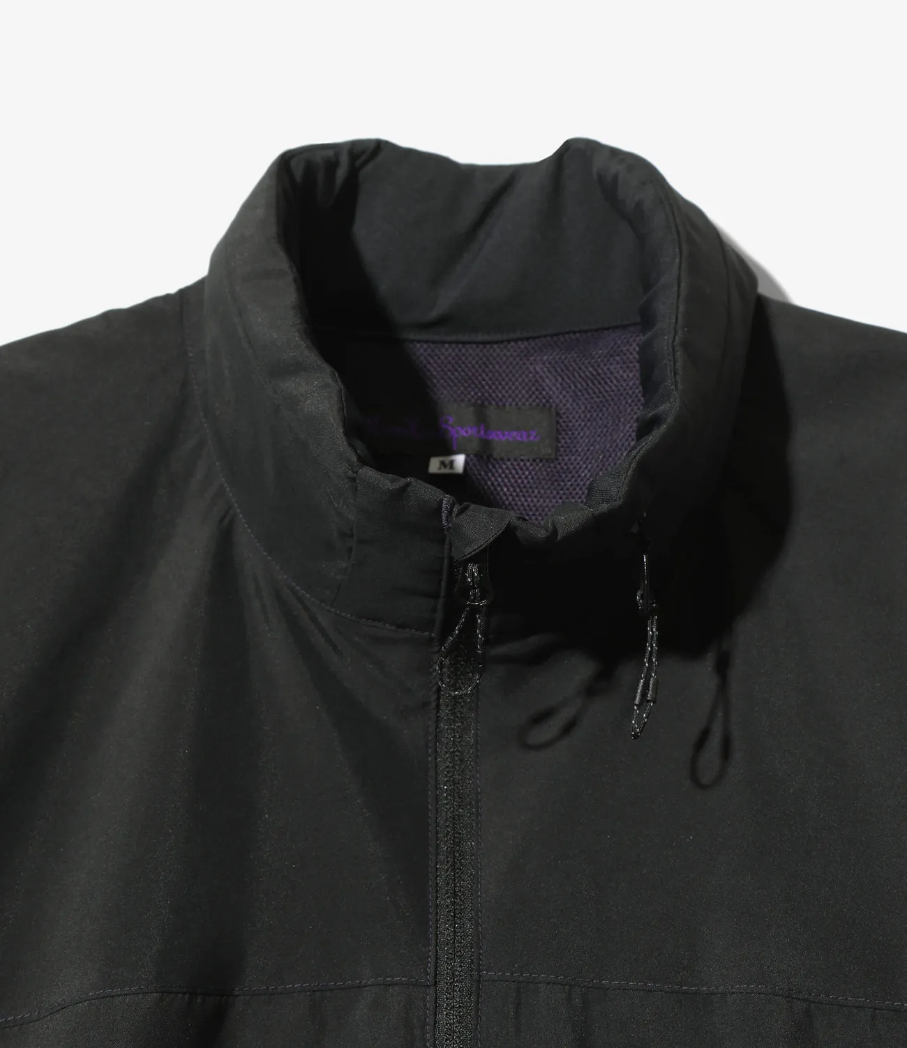 SB Jacket – Black Poly Brushed Taffeta