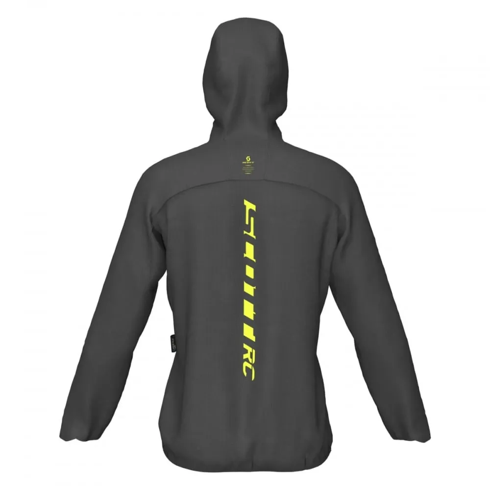 Scott RC Run Men's Waterproof Running Jacket Black Yellow