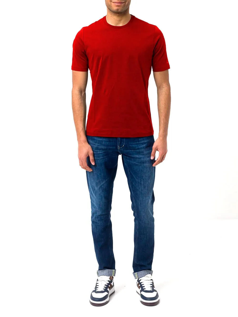 Shibuya T-shirt Uomo Shiko Pm444m Rosso