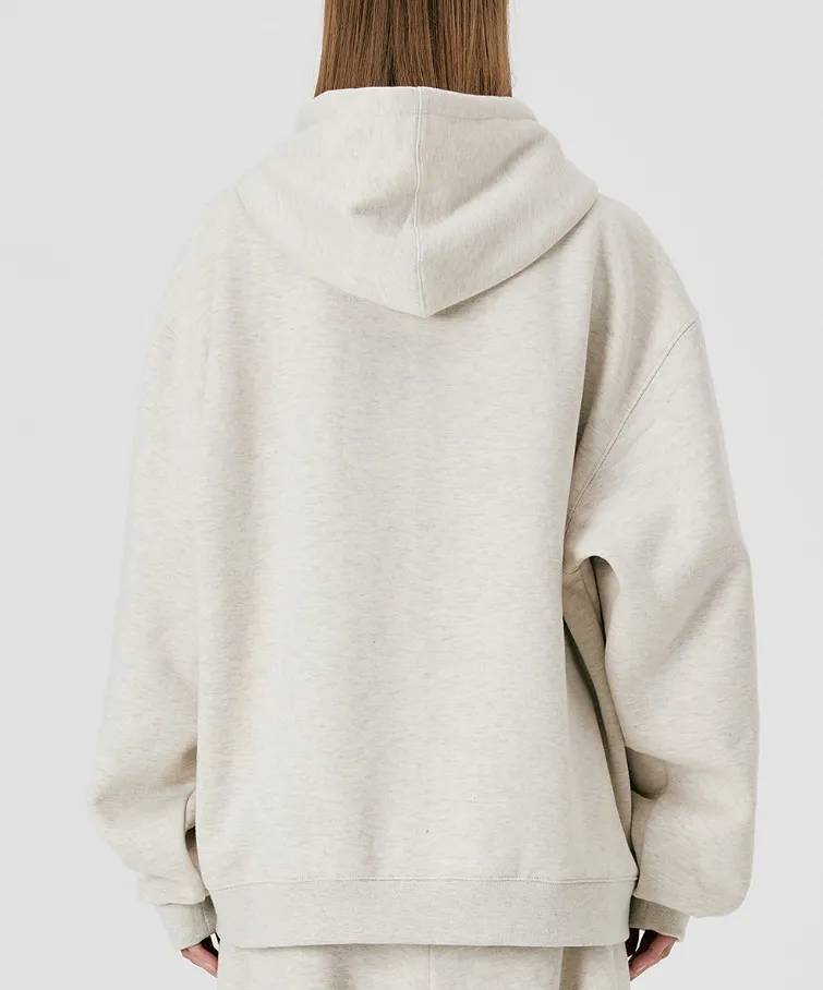 Signature hood zip-up - WOOALONG