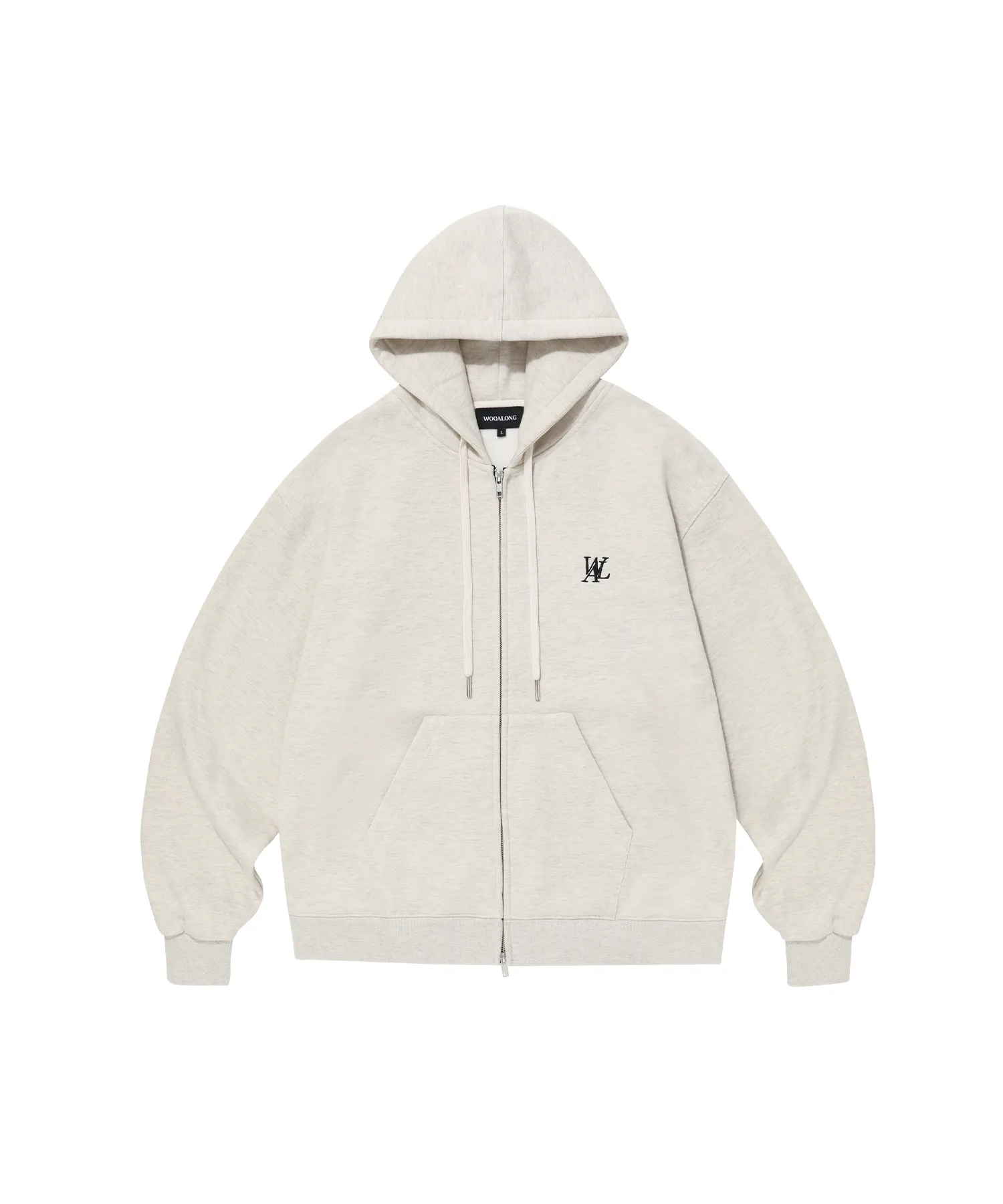 Signature hood zip-up - WOOALONG