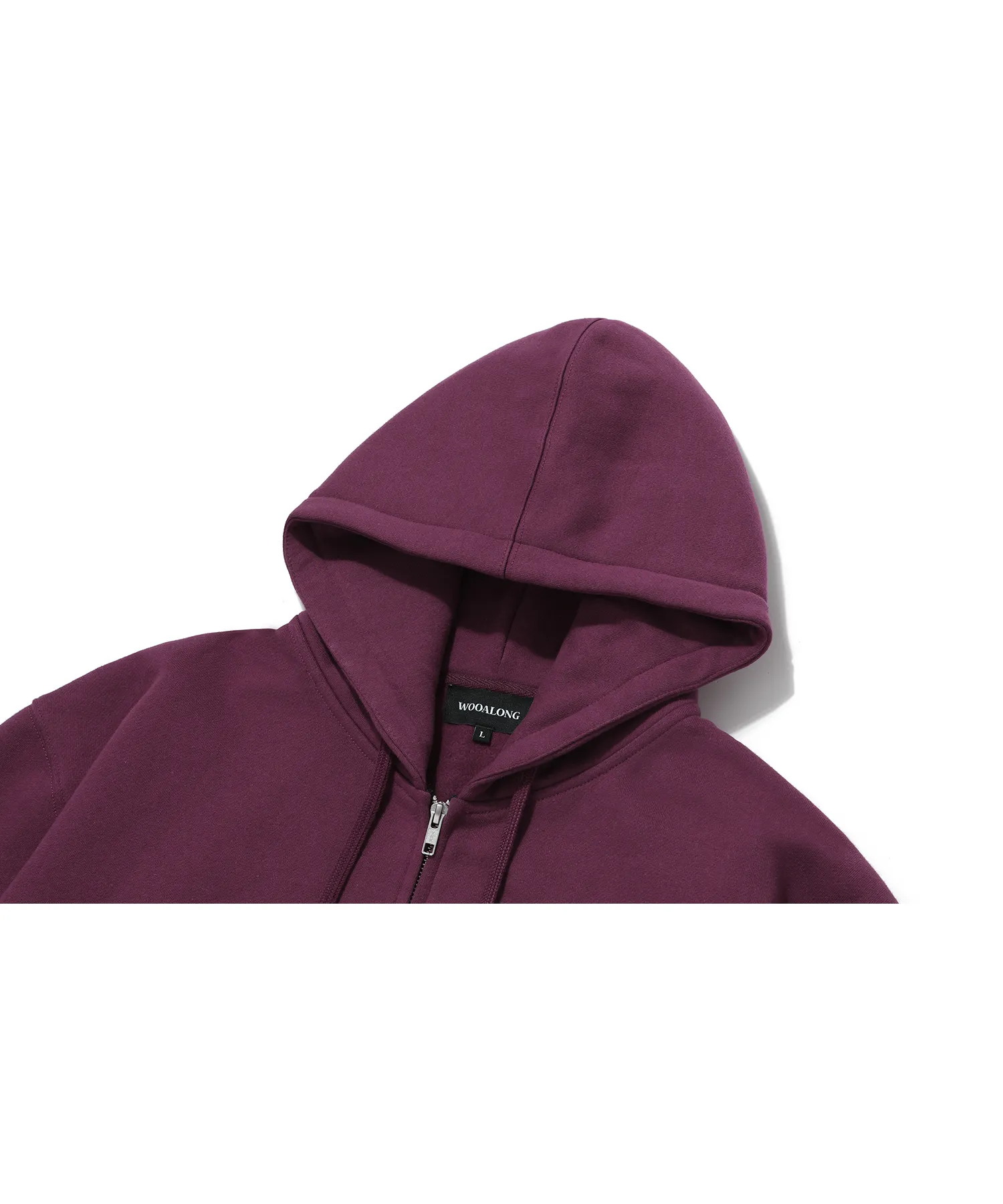 Signature hood zip-up - WOOALONG