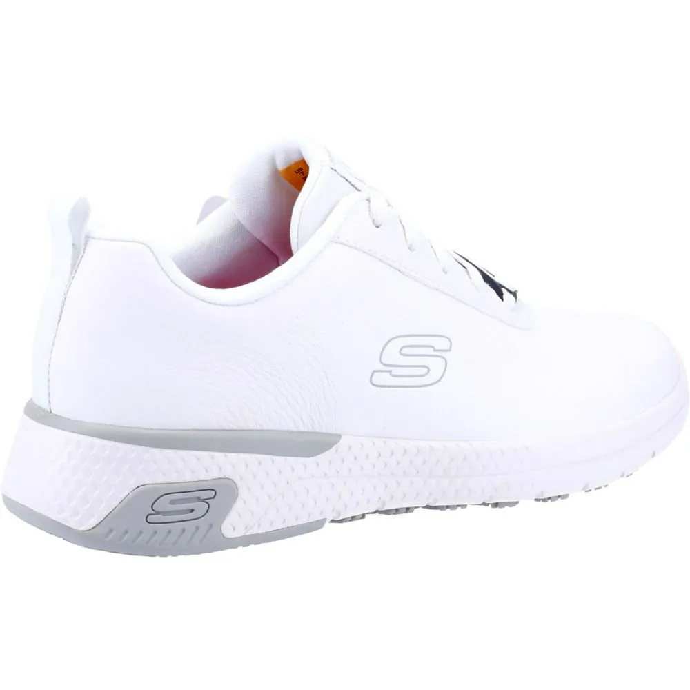 Skechers Marsing Gmina Metal Free Womens  Non Safety Shoes White Size 5 - Screwfix