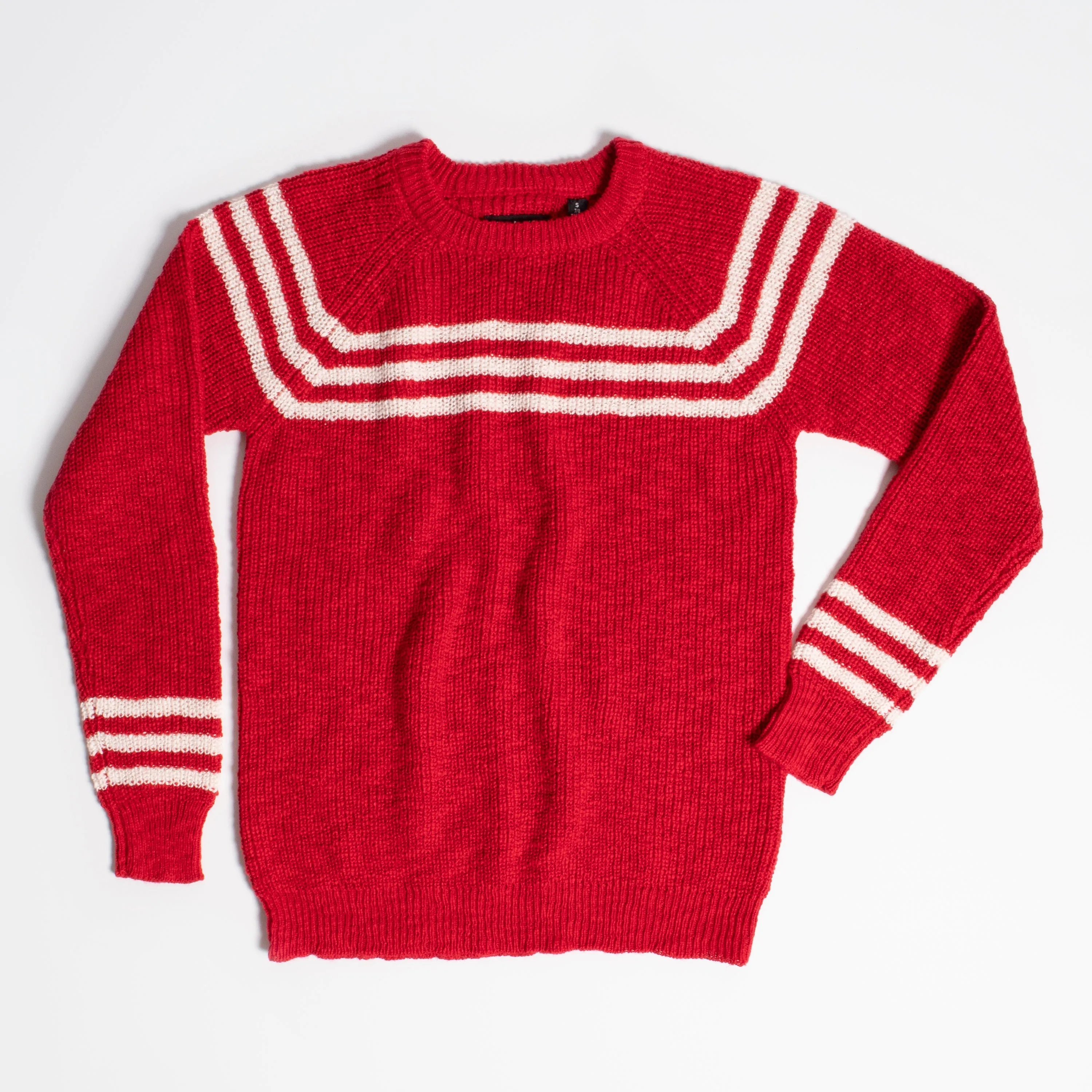 Slub Racing Stripe Sweater