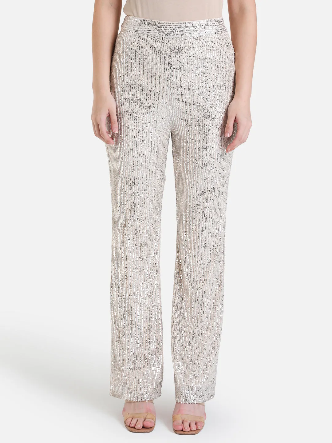 Sparkly Flared Trousers