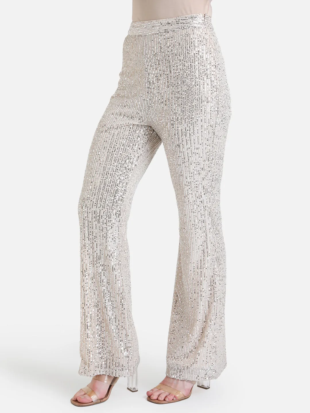 Sparkly Flared Trousers